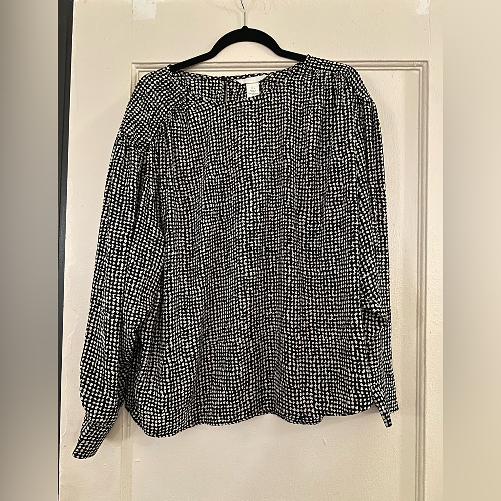 H&M Cuff Sleeve Blouse